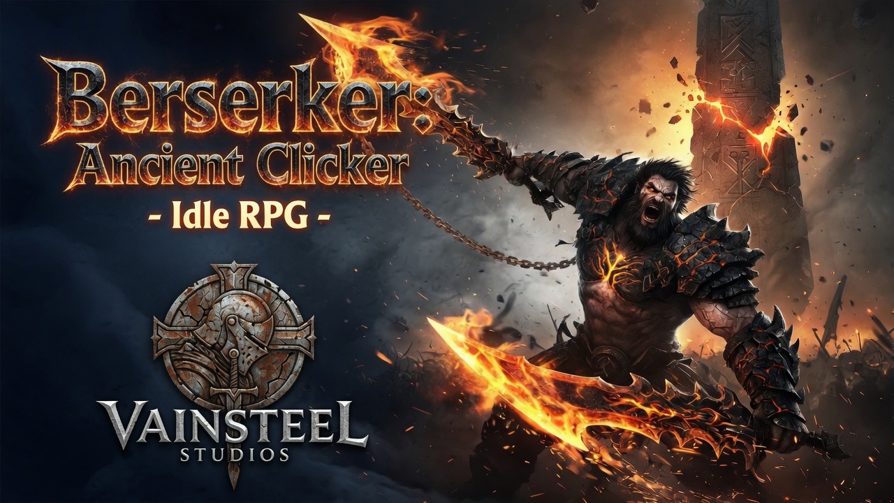 Berserker: Ancient Clicker key art